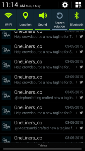 Oneliners - Notifications